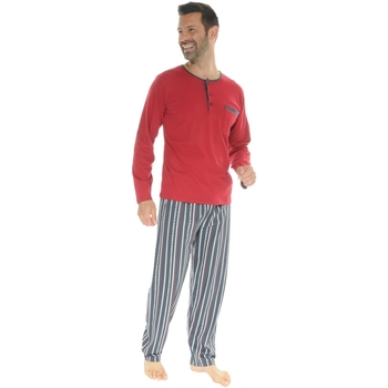 Kleidung Herren Pyjamas/ Nachthemden Christian Cane ISTRES Rot