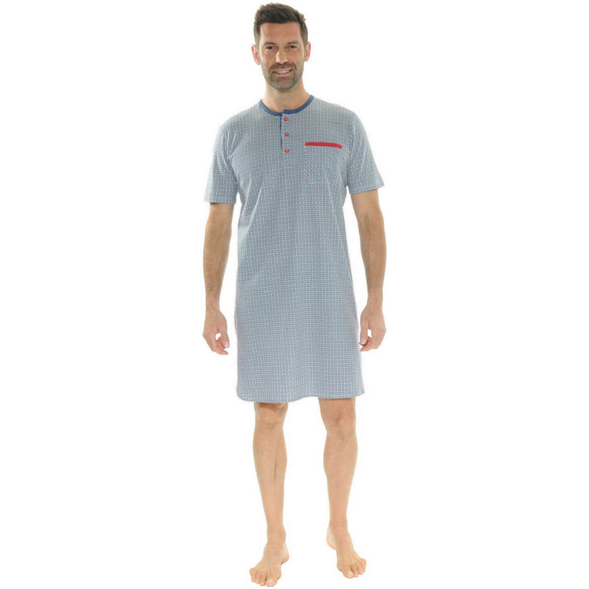 Kleidung Herren Pyjamas/ Nachthemden Christian Cane NAEL Blau