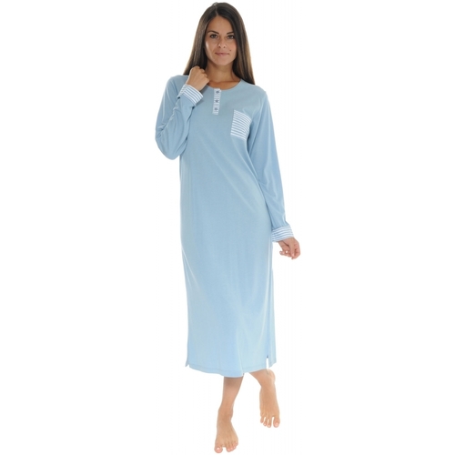 Kleidung Damen Pyjamas/ Nachthemden Christian Cane JOANNA Blau