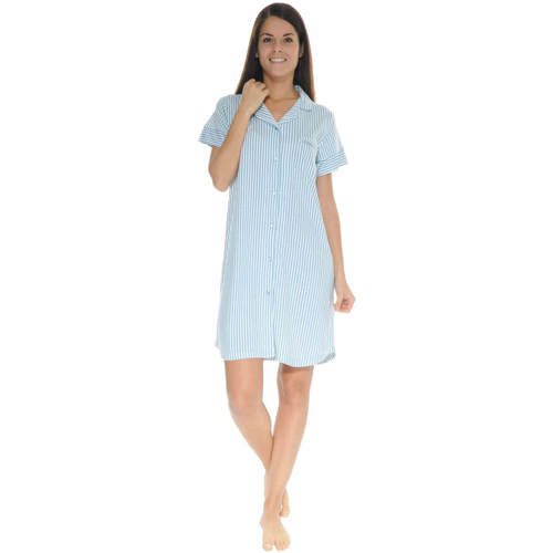Kleidung Damen Pyjamas/ Nachthemden Christian Cane MARY Blau