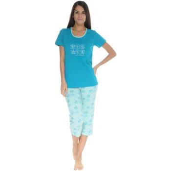 Kleidung Damen Pyjamas/ Nachthemden Christian Cane MADELINE Blau