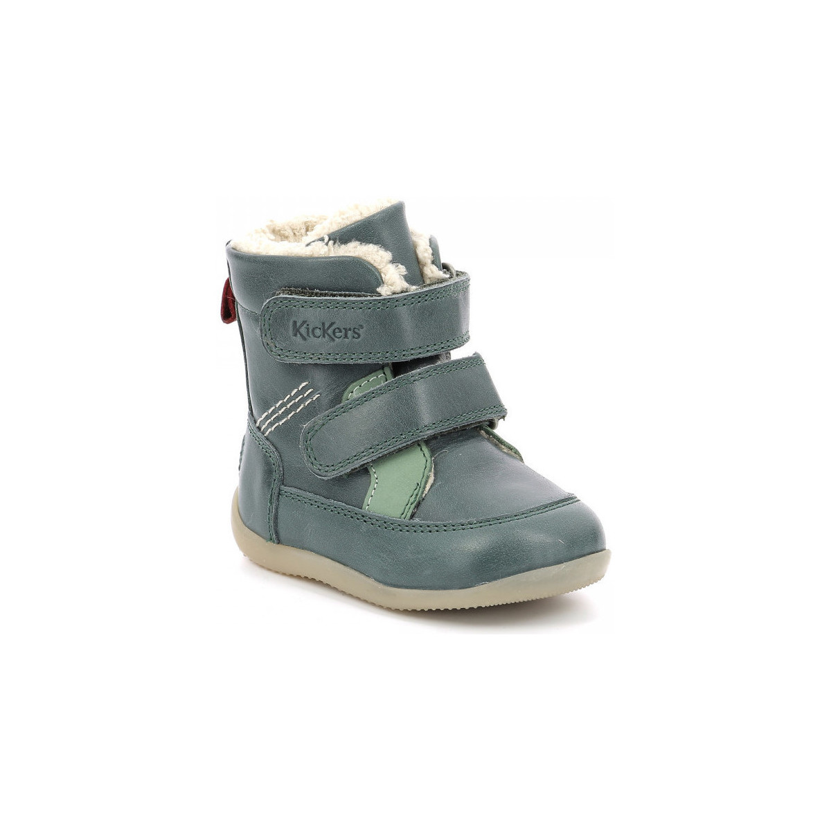 Schuhe Kinder Boots Kickers Bamakratch Grün