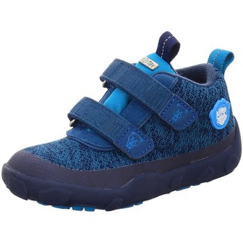 Schuhe Jungen Babyschuhe Affenzahn Klettschuhe Knit Happy BÄR AFZ-SHS-30118 blau