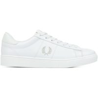 Schuhe Herren Sneaker Fred Perry Spencer Leather Weiss