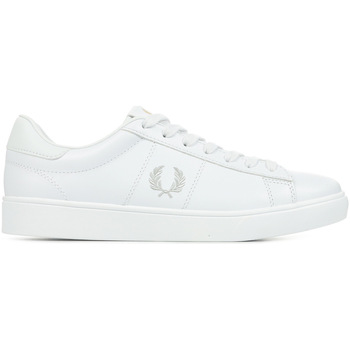 Fred Perry Spencer Leather Weiss