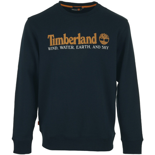 Kleidung Herren Sweatshirts Timberland Wind water earth and Sky front Sweatshirt Blau