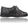 Schuhe Damen Derby-Schuhe & Richelieu Suave 3203 Freizeitschuhe mit Klettverschluss für Damen Schwarz