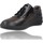 Schuhe Damen Derby-Schuhe & Richelieu Suave Lässige Lederschuhe mit Schnürsenkeln für Damen von  3414 Schwarz