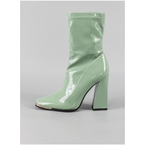 Schuhe Damen Stiefel Keslem Botines  en color verde para señora Grün