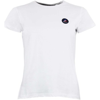 Kleidung Damen T-Shirts Peak Mountain T-shirt manches courtes femme ACODA Weiss