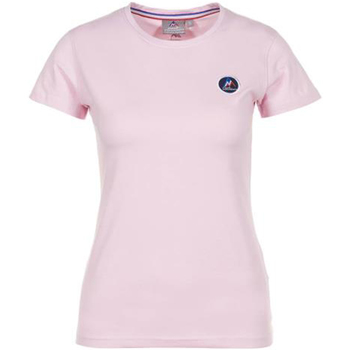 Kleidung Damen T-Shirts Peak Mountain T-shirt manches courtes femme ACODA Rosa
