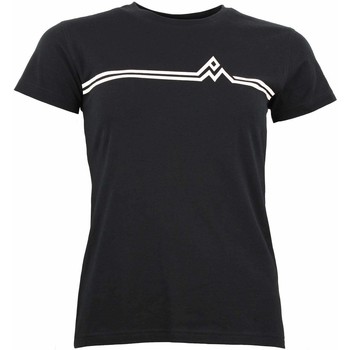 Kleidung Damen T-Shirts Peak Mountain T-shirt manches courtes femme AURELIE Schwarz