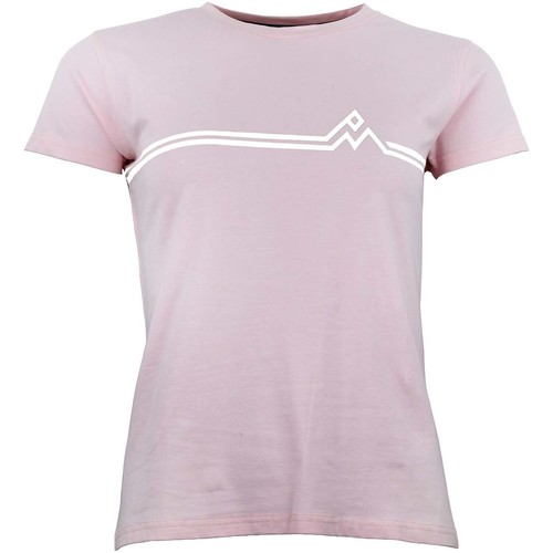 Kleidung Damen T-Shirts Peak Mountain T-shirt manches courtes femme AURELIE Rosa
