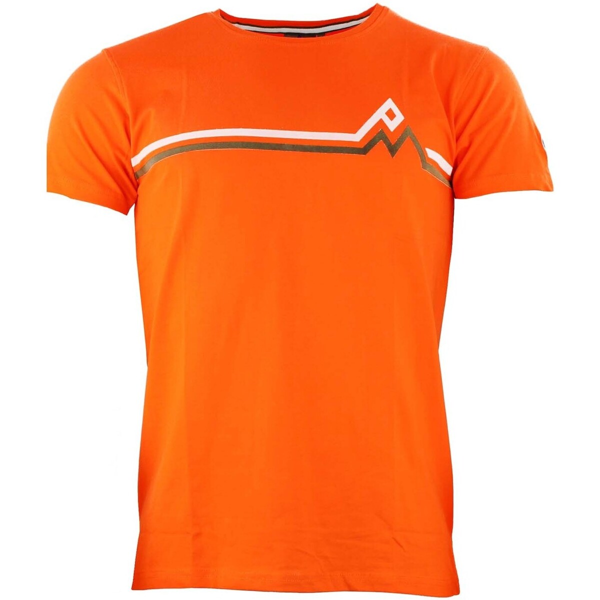 Kleidung Herren T-Shirts Peak Mountain T-shirt manches courtes homme CASA Orange