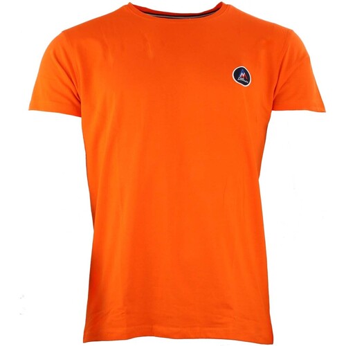 Kleidung Herren T-Shirts Peak Mountain T-shirt manches courtes homme CODA Orange