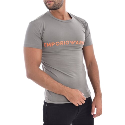 Kleidung Herren T-Shirts Emporio Armani 111035 2F516 Grau