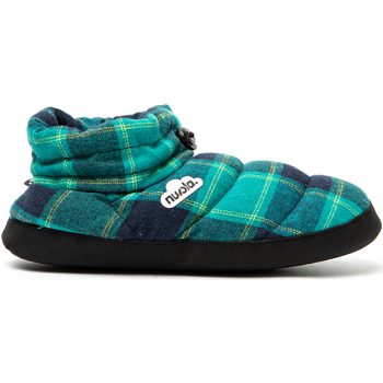 Schuhe Hausschuhe Nuvola. Boot Home Scotland Turquoise/Blue