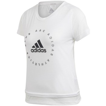 Kleidung Damen T-Shirts adidas Originals Slim Graphic Weiss