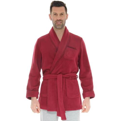 Kleidung Herren Pyjamas/ Nachthemden Christian Cane BAIKAL Rot