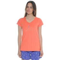 Kleidung Damen Pyjamas/ Nachthemden Christian Cane FAUSTINE Orange