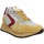 Schuhe Herren Sneaker Valsport Magic Heritage Velours Toile Homme Jaune Gris Multicolor