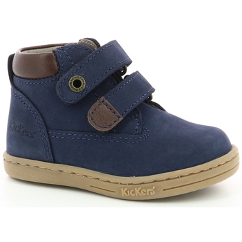 Schuhe Kinder Boots Kickers Tackeasy Blau