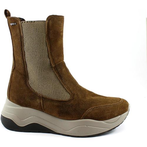 Schuhe Damen Low Boots IgI&CO IGI-I22-2675611-CO Braun