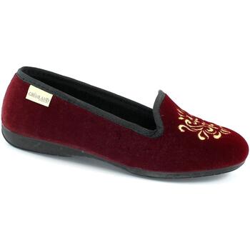 Schuhe Damen Hausschuhe Grunland GRU-CCC-PA1221-VI Rot