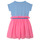 Kleidung Mädchen Kurze Kleider Billieblush U12811-798 Blau / Rosa