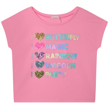 Kleidung Mädchen T-Shirts Billieblush U15B48-462 Rosa