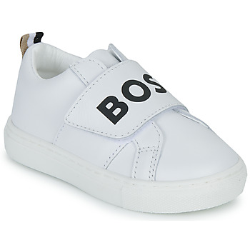 Schuhe Jungen Sneaker Low BOSS J09195-10P-C Weiss