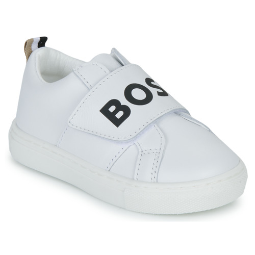 Schuhe Jungen Sneaker Low BOSS J09195-10P-C Weiss