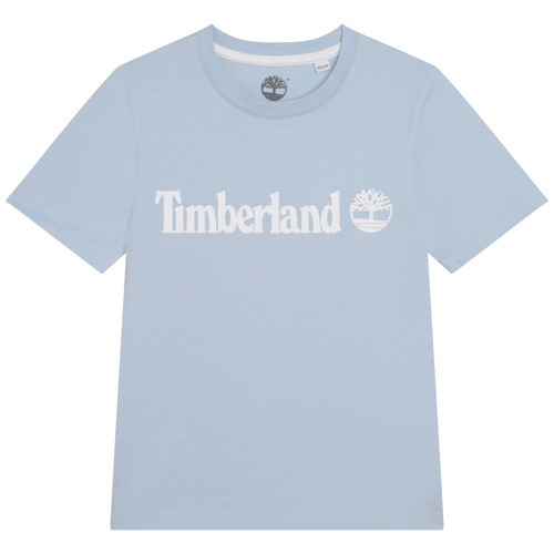 Kleidung Jungen T-Shirts Timberland T25T77 Blau
