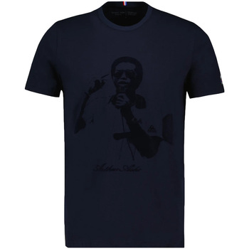 Kleidung Herren T-Shirts Le Coq Sportif Heritage Tee Ss N°1 Blau