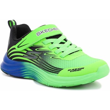 Schuhe Jungen Sandalen / Sandaletten Skechers Razor Grip Lime/Black 405107L-LMBK Multicolor