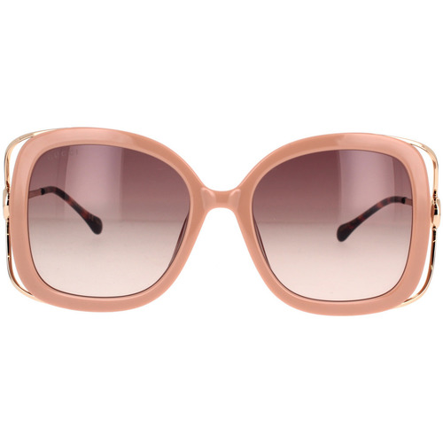 Uhren & Schmuck Damen Sonnenbrillen Gucci -Sonnenbrille GG1021S 003 Rosa