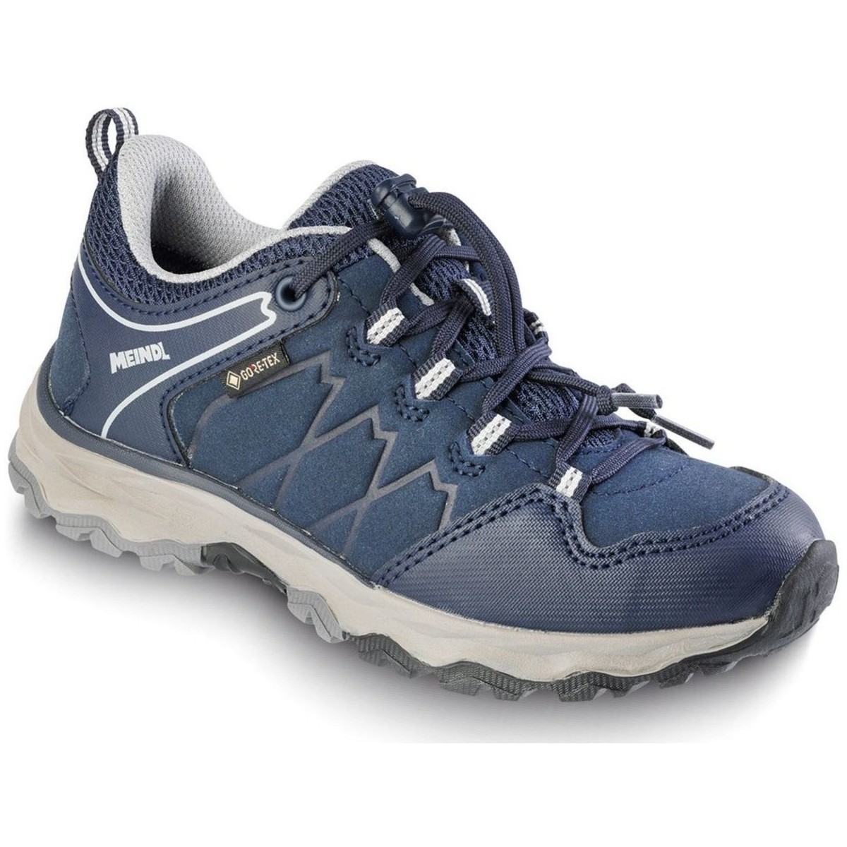 Schuhe Jungen Wanderschuhe Meindl Bergschuhe Ontario Junior GTX 2109 068 Blau