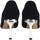 Schuhe Damen Multisportschuhe Maria Mare Damenschuh  63315 schwarz Schwarz