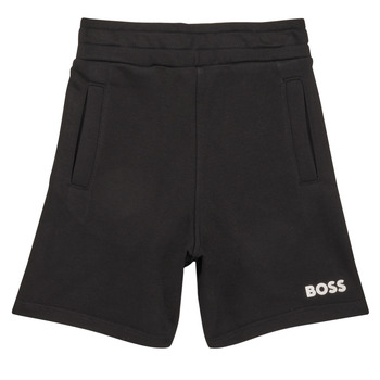 Kleidung Jungen Shorts / Bermudas BOSS J24816-09B-C Schwarz