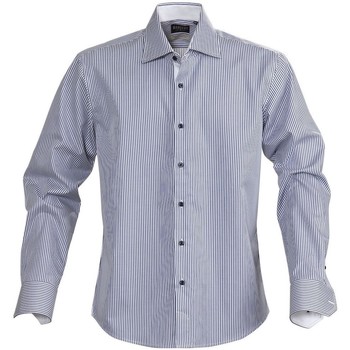 Kleidung Herren Kurzärmelige Hemden James Harvest  Blau