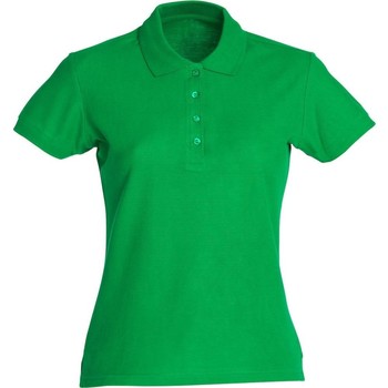 Kleidung Damen Langärmelige Polohemden C-Clique  Grün