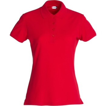 Kleidung Damen Langärmelige Polohemden C-Clique  Rot