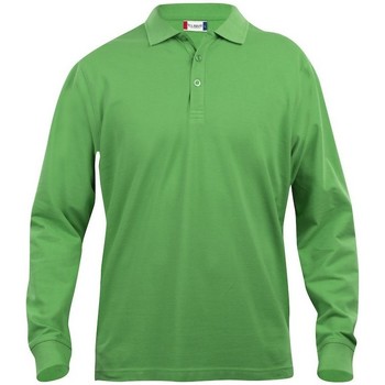 Kleidung Herren Langärmelige Polohemden C-Clique  Grün