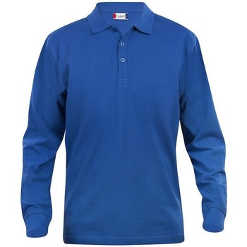 Kleidung Herren Langärmelige Polohemden C-Clique  Blau