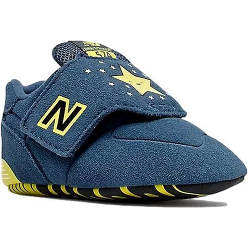 Schuhe Kinder Stiefel New Balance ZAPATILLA NIO 574 CRIB  CV574CHL Blau