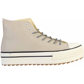 Schuhe Damen Sneaker High Victoria 194892 Beige