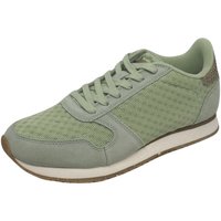 Schuhe Damen Sneaker Woden Ydune Suede Mesh II Green WL030 803 grün