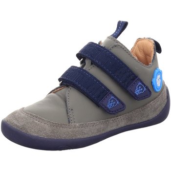 Schuhe Jungen Babyschuhe Affenzahn Klettschuhe Bär 00428-30011 - grau