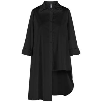 Kleidung Damen Tops / Blusen Wendy Trendy Shirt 220511 - Black Schwarz