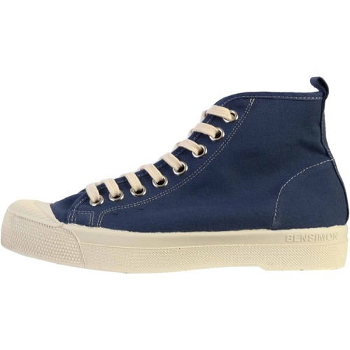 Schuhe Damen Sneaker High Bensimon 197404 Blau
